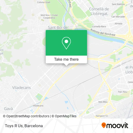 Toys R Us map