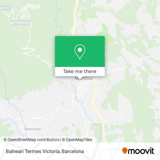 Balneari Termes Victoria map