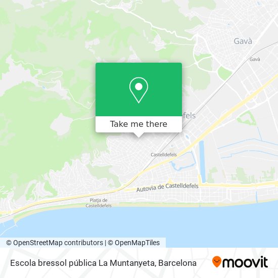 Escola bressol pública La Muntanyeta map