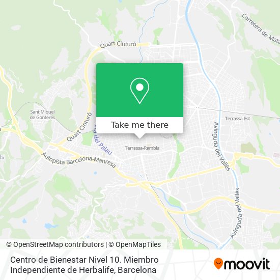 Centro de Bienestar Nivel 10. Miembro Independiente de Herbalife map