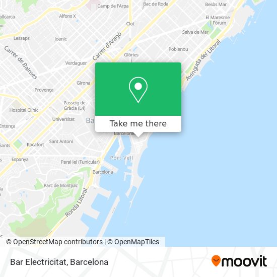 Bar Electricitat map