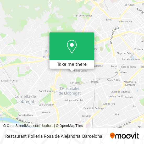 Restaurant Polleria  Rosa de Alejandría map