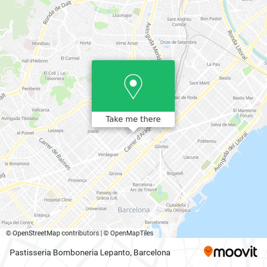 Pastisseria Bomboneria Lepanto map