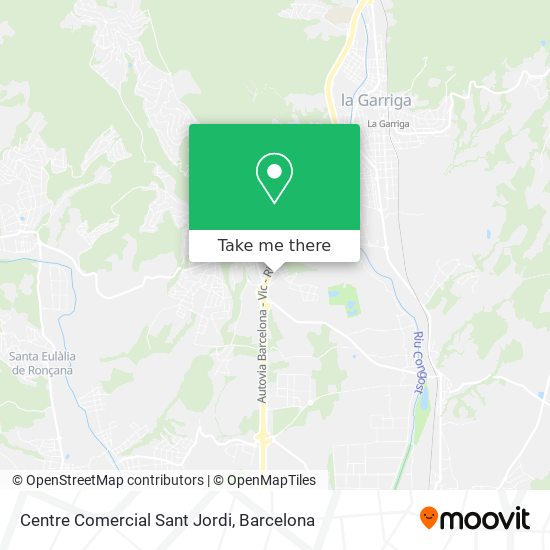 Centre Comercial Sant Jordi map