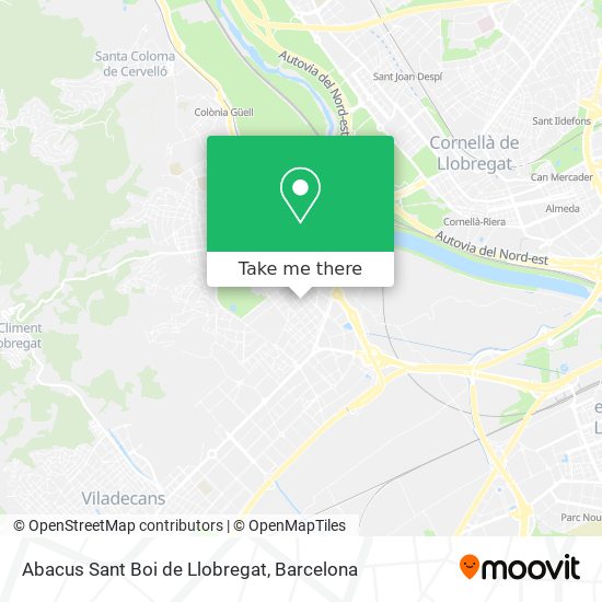 Abacus Sant Boi de Llobregat map