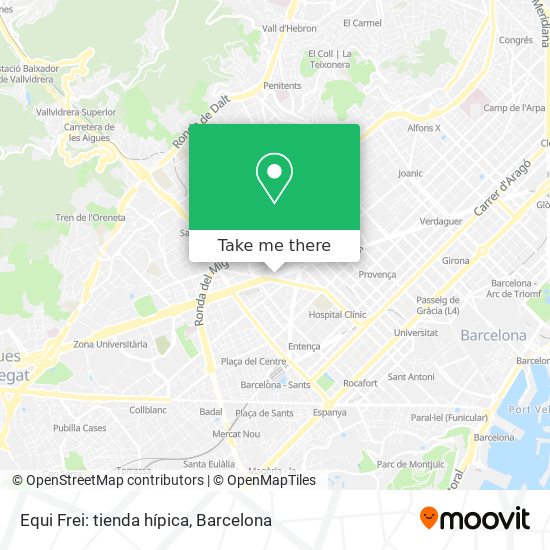 Equi Frei: tienda hípica map