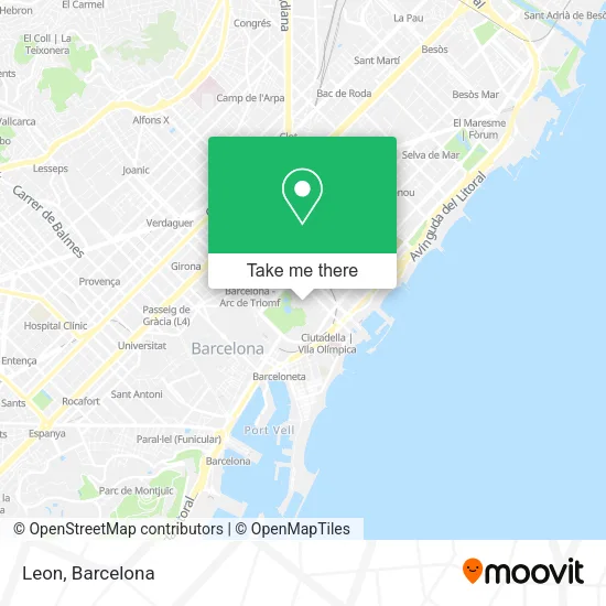 Leon map