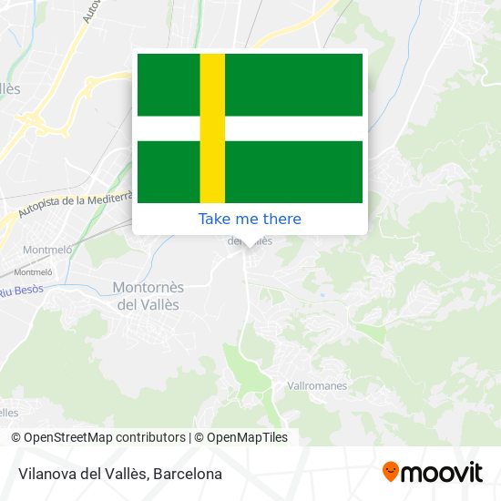 Vilanova del Vallès map