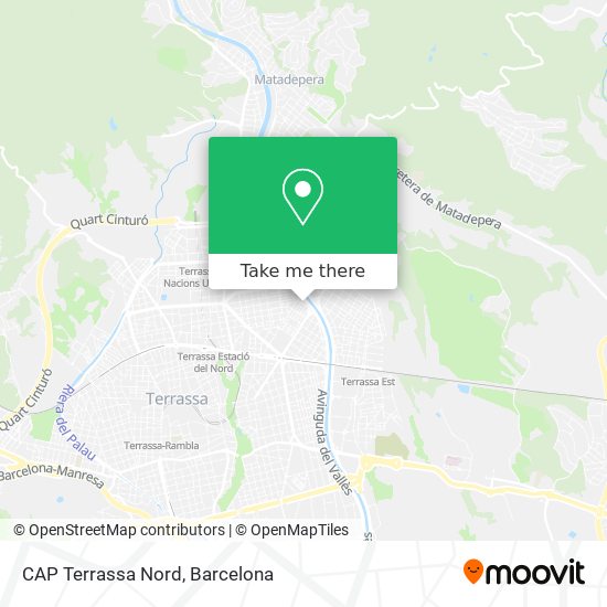 CAP Terrassa Nord map