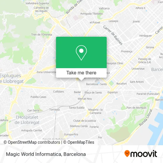 Magic World Informatica map