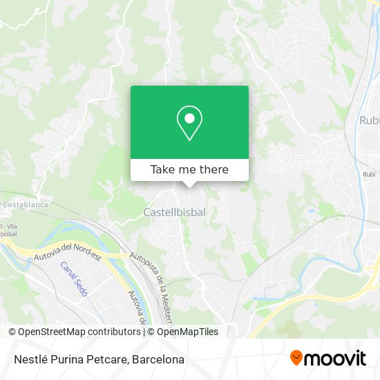 Nestlé Purina Petcare map