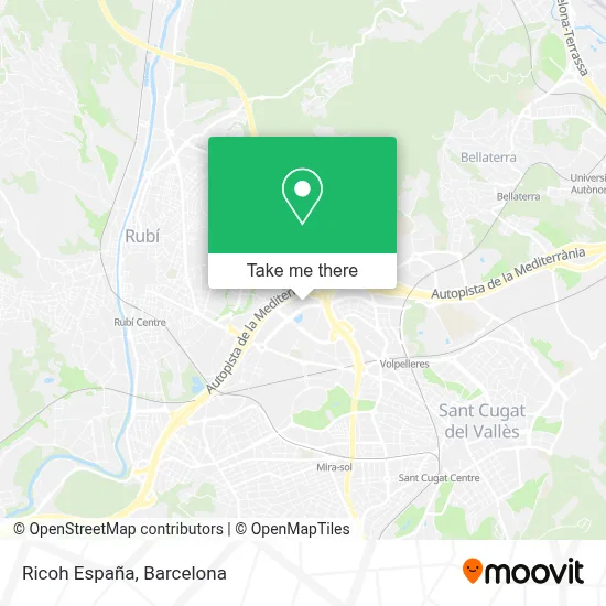 Ricoh España map