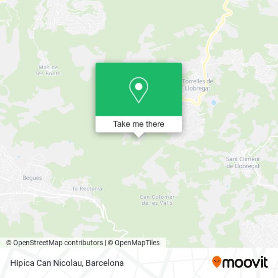 Hípica Can Nicolau map