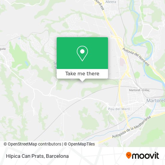 Hípica Can Prats map