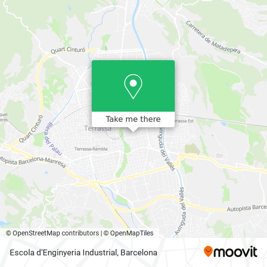 Escola d'Enginyeria Industrial map