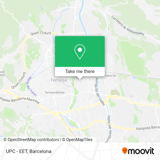 UPC - EET map