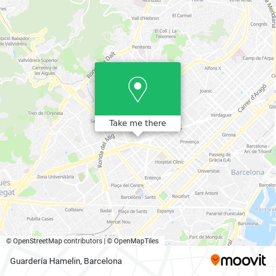 Guardería Hamelin map