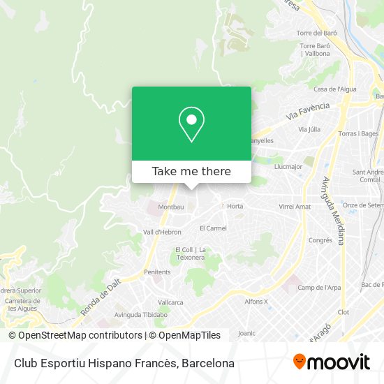 Club Esportiu Hispano Francès map