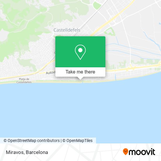 Miravos map