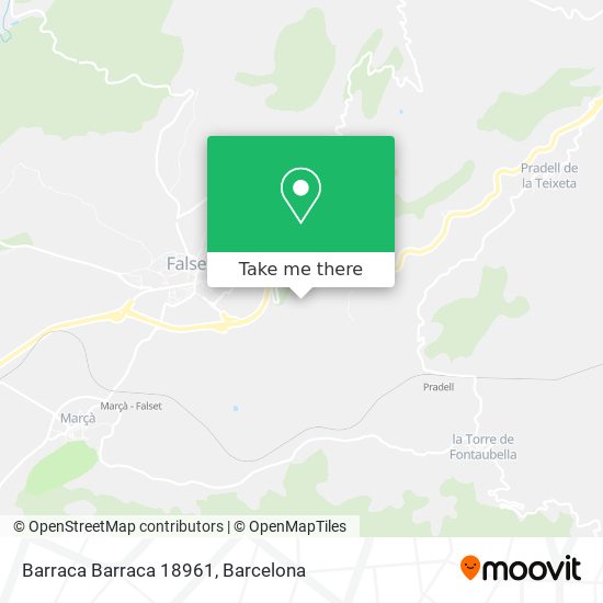 Barraca Barraca 18961 map