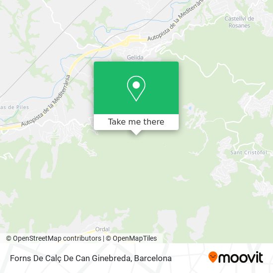 Forns De Calç De Can Ginebreda map