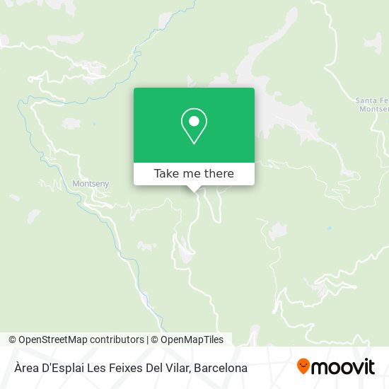 Àrea D'Esplai Les Feixes Del Vilar map