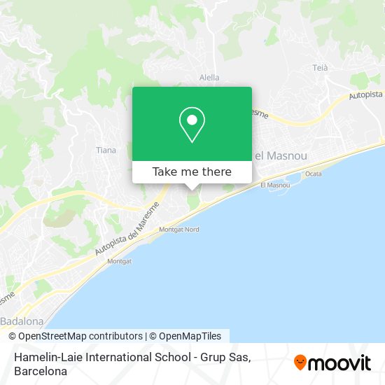 Hamelin-Laie International School - Grup Sas map