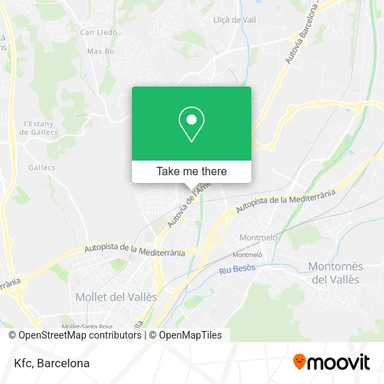 Kfc map