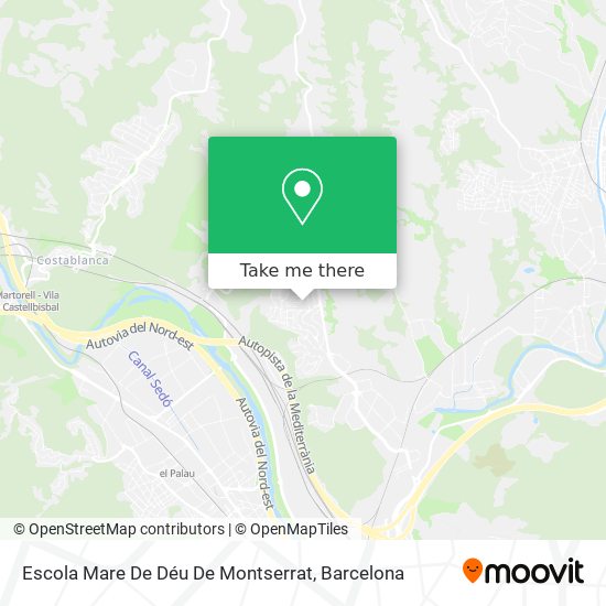 Escola Mare De Déu De Montserrat map