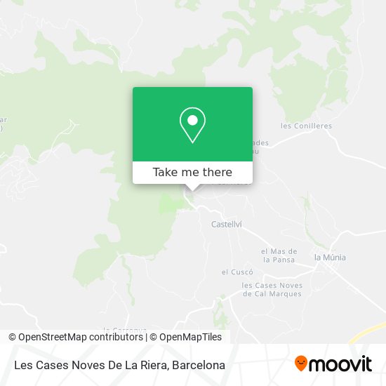 Les Cases Noves De La Riera map