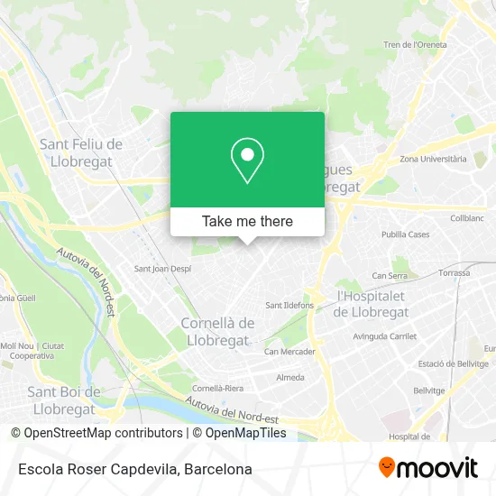 Escola Roser Capdevila map
