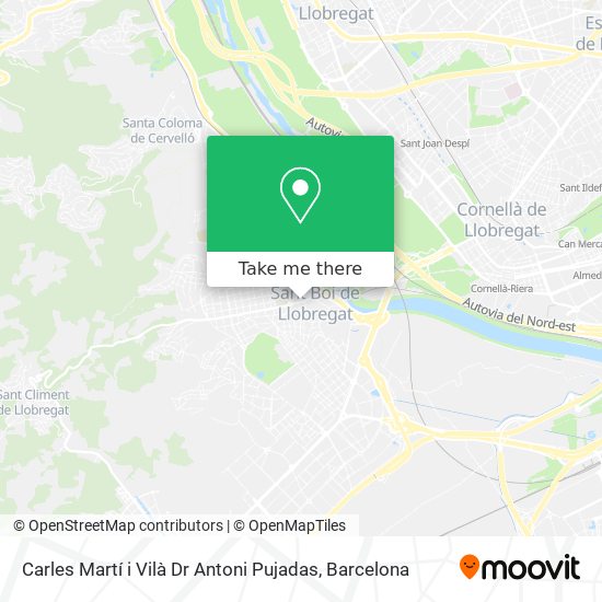 Carles Martí i Vilà Dr Antoni Pujadas map