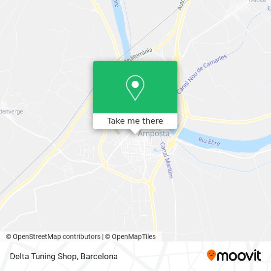 Delta Tuning Shop map