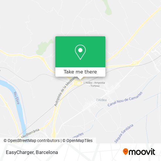 EasyCharger map