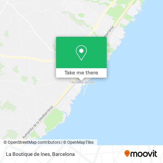 La Boutique de Ines map