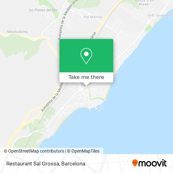 Restaurant Sal Grossa map