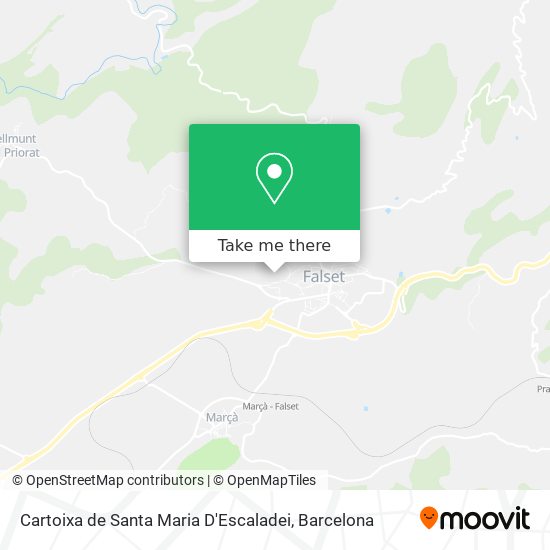 Cartoixa de Santa Maria D'Escaladei map