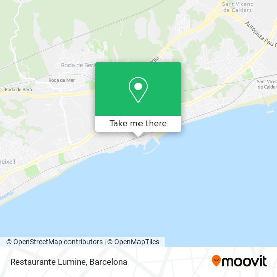 Restaurante Lumine map