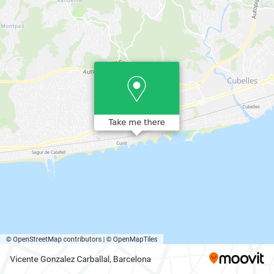 Vicente Gonzalez Carballal map