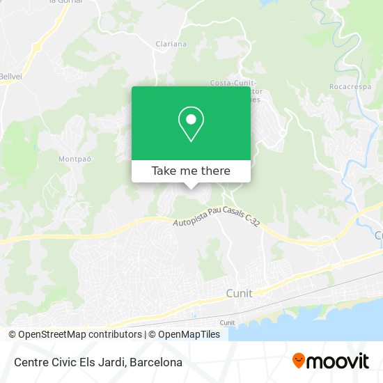 Centre Civic Els Jardi map