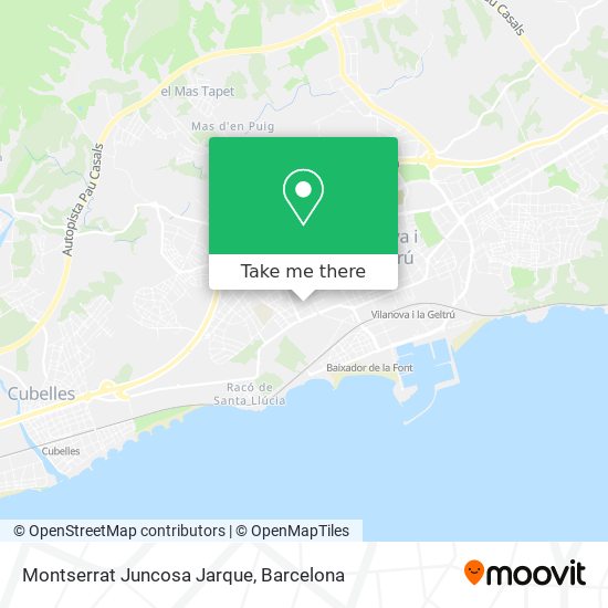 mapa Montserrat Juncosa Jarque