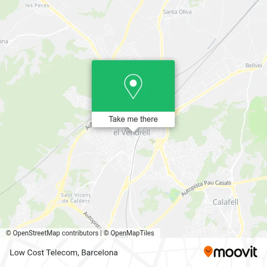 Low Cost Telecom map