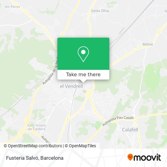 Fusteria Salvó map