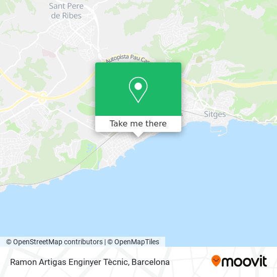 Ramon Artigas Enginyer Tècnic map