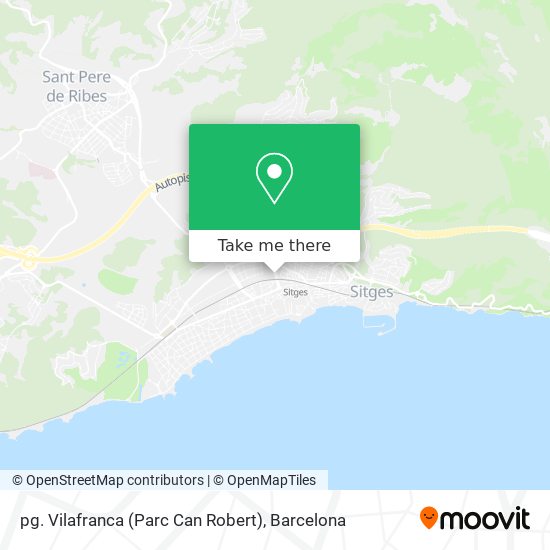 pg. Vilafranca (Parc Can Robert) map