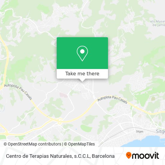 Centro de Terapias Naturales, s.C.C.L map