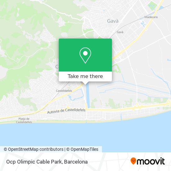 Ocp Olimpic Cable Park map