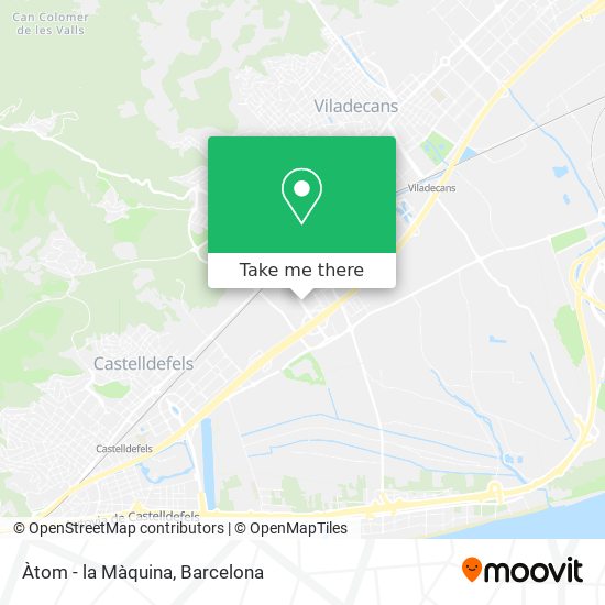 Àtom - la Màquina map