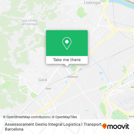 Assessorament Gestio Integral Logistica I Transport map