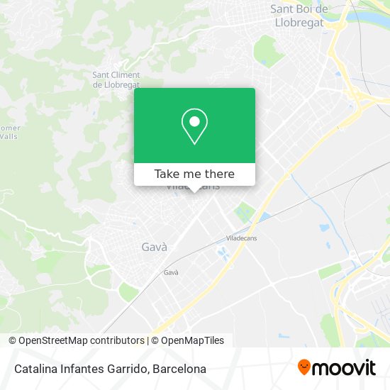 Catalina Infantes Garrido map